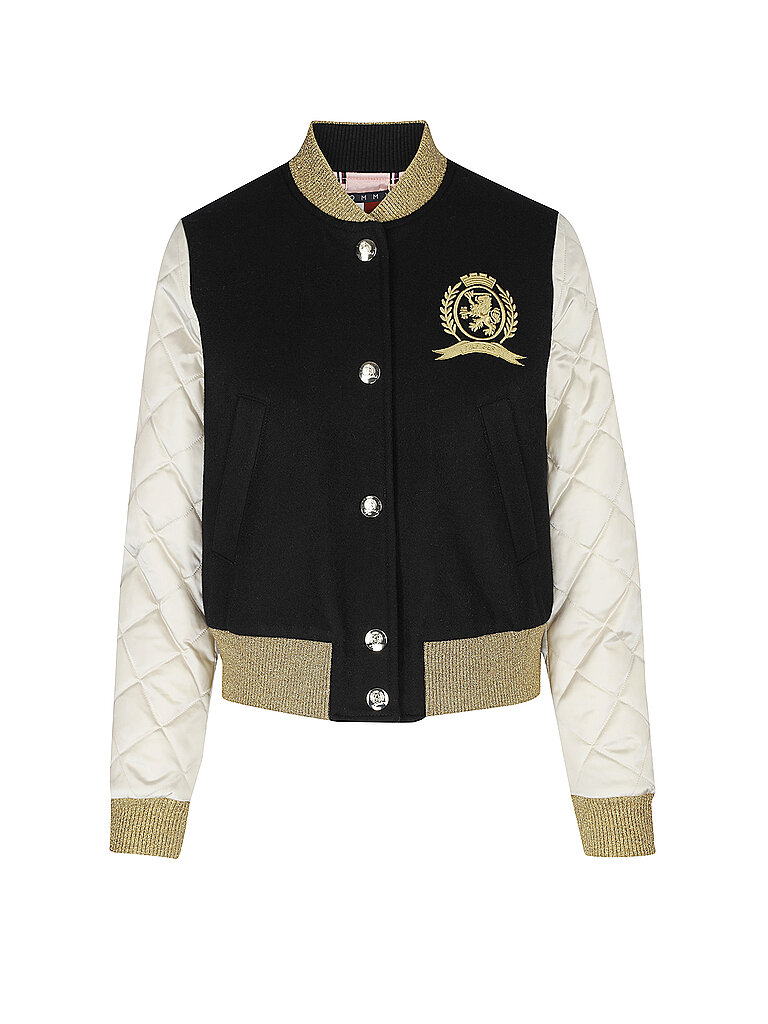 TOMMY HILFIGER Blouson Varsity  schwarz | 36